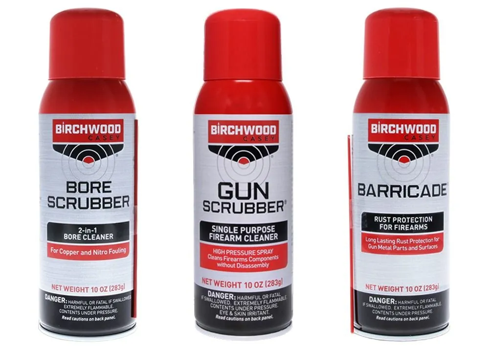 Birchwood Casey 1-2-3 fegyverápoló spray készlet – 3 részes