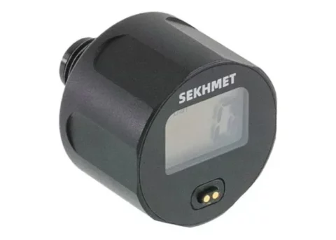 Digitális nyomásmérő Sekhmet 1/8 BSP fekete 25 mm Basic