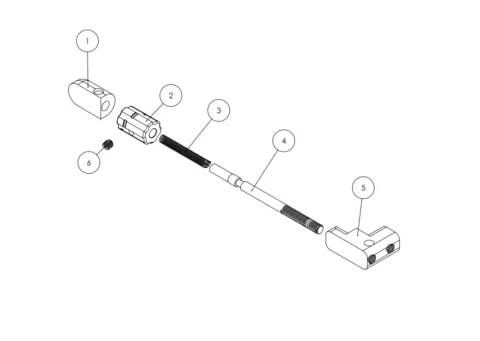 FX10291 – Quick Tune tengely (Quick adjustment axle) – FX Impact M3 / Impact M4