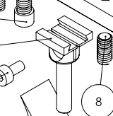FX19137 – Trigger pin (ravaszcsap) – FX Impact M4 (gyári FX alkatrész)