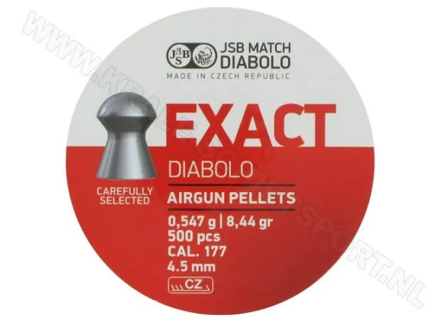 JSB Exact Diabolo 4,52 mm – 0,547 g / 8,44 gr