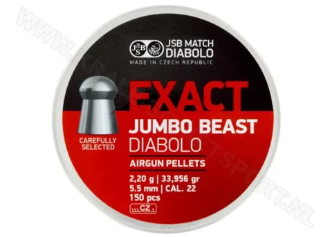 JSB Exact Jumbo Beast 5,52 mm – 2,20 g – 150 db