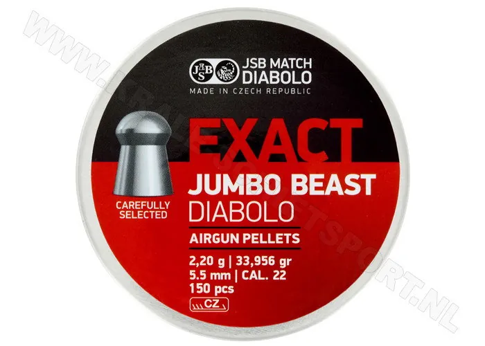 JSB Exact Jumbo Beast 5,52 mm – 2,20 g – 150 db
