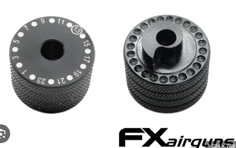 FX19908 – Power Adjuster (kattanásos, 23 állású) – FX Crown / Dreamline Tactical / Panthera / Dynamic / King (2022, parts list alapján)