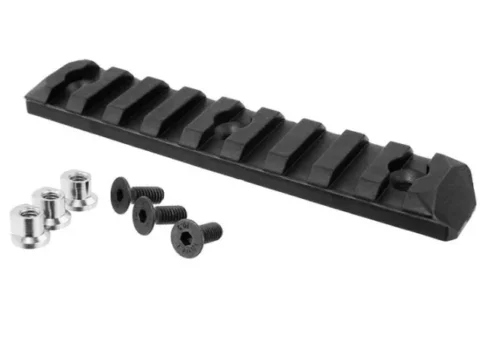 PTS KeyMod–Picatinny szerelősín – 9 slot, fekete