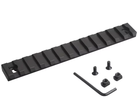 Vector Optics M-LOK–Picatinny szerelősín – 13 slot, 137 mm (SCRAAM-54)