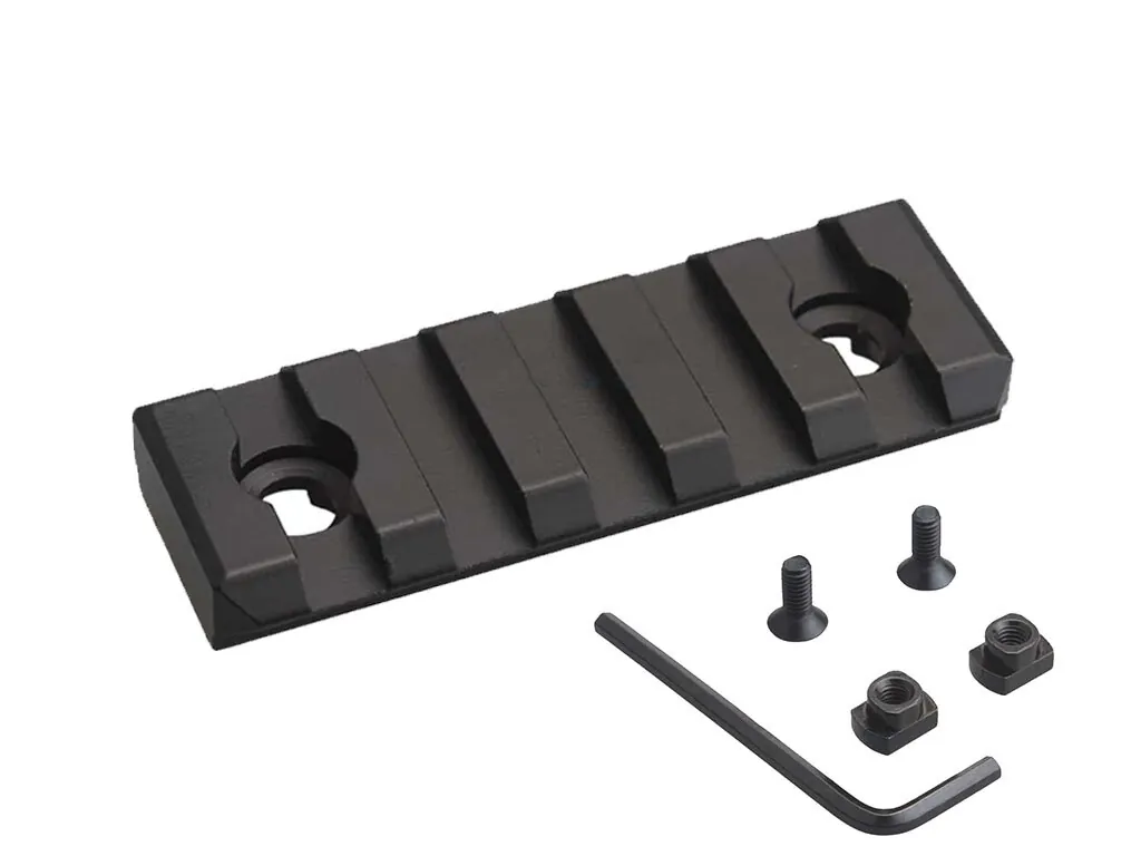 Vector Optics M-LOK–Picatinny szerelősín – 5 slot, 57 mm (SCRAAM-52)