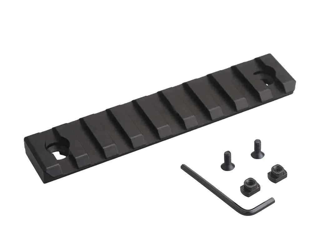 Vector Optics M-LOK–Picatinny szerelősín – 9 slot, 97 mm (SCRAAM-53)